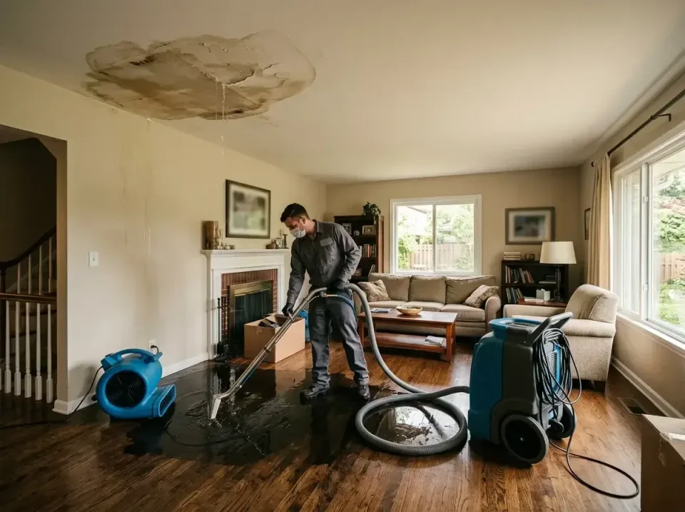 attic-pipe-burst-ceiling-drip-008 — frequently asked questions, Water Damage Restoration & Carpet Care in Linglestown, PA